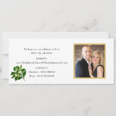Invitation Floride Mariage Destination Billets d'embarquement (Dos)