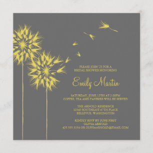 Invitation Flottante Dandelion Shower
