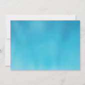 Invitation Flotte de la piscine Narwhal Anniversaire Pool Par (Dos)