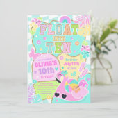Invitation Flotter dans dix Varsity Preppy Girl 10e anniversa (Debout devant)