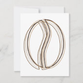 Invitation flou de café (Devant)