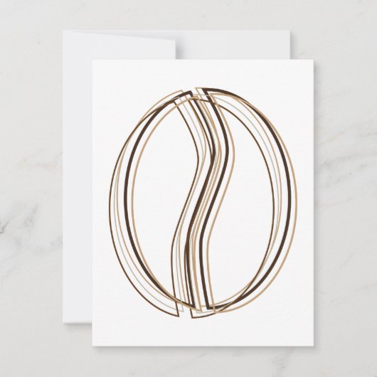 Invitation flou de café (Devant)