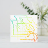 Invitation flou de chill missouri (Debout devant)