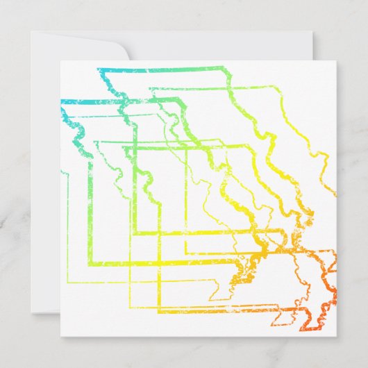 Invitation flou de chill missouri (Devant)