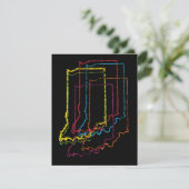 Invitation flou de fierté indiana (Debout devant)