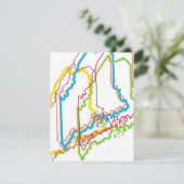 Invitation flou de fierté principale (Debout devant)