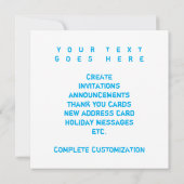 Invitation flou de refroidissement de virginie occidentale (Dos)