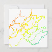 Invitation flou de refroidissement de virginie occidentale (Devant)