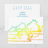 Invitation flou de refroidissement virginia (Devant / Derrière)