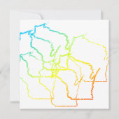 Invitation flou de refroidissement wisconsin (Devant)