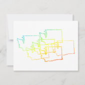 Invitation flou de washington chill (Devant)