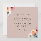 Invitation Flower bouquet Happy Mother’s Day (Dos)