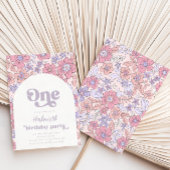 Invitation Flower First Birthday | FLEUR SAUVAGE