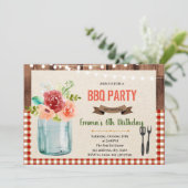 Invitation Flower garden bbq (Debout devant)