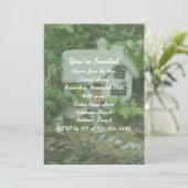 Invitation Flower Garden Cottage Painting Party (Debout devant)