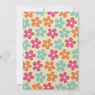 Invitation Flower Power