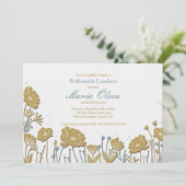 Invitation Flower Power (Debout devant)