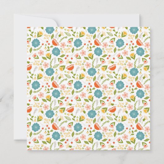 Invitation Flowers Custom Garden (Dos)