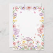 Invitation Flutter and Twirl Fairy First 1st Birthday (Dos)