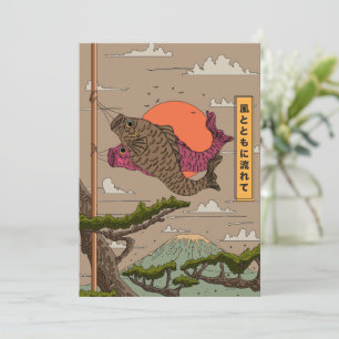 Invitation Flux avec le Vent Koinobori