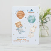 Invitation Fly High, Little Astronaut  (Debout devant)