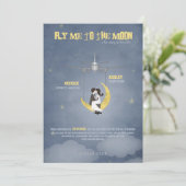 Invitation Fly Me to the Moon 2 - Poster de film - Mariage (Debout devant)
