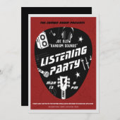 Invitation Flyer Concert Party (Devant / Derrière)