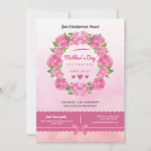Invitation Flyer de la fête des mères (Devant)