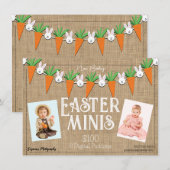 Invitation Flyer de session de photographie miniaturisée de P (Devant / Derrière)