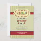 Invitation Flyer du Carnaval (Devant)