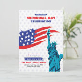 Invitation Flyer du Memorial Day (Debout devant)