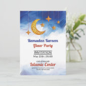 Invitation Flyer Ramadan Kareem Iftaar Party (Debout devant)