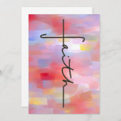 Invitation Foi (Devant / Derrière)