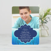 Invitation Foi distincte - Confirmation de la photo Invitatio (Debout devant)