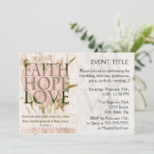 Invitation Foi, espoir et amour (Debout devant)