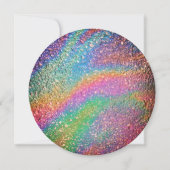 Invitation FOIL BOWLING BALL, bowling, fête d'anniversaire Gl (Dos)