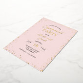 Invitation Foil Invi de la partie d'engagement de  (Rotation)