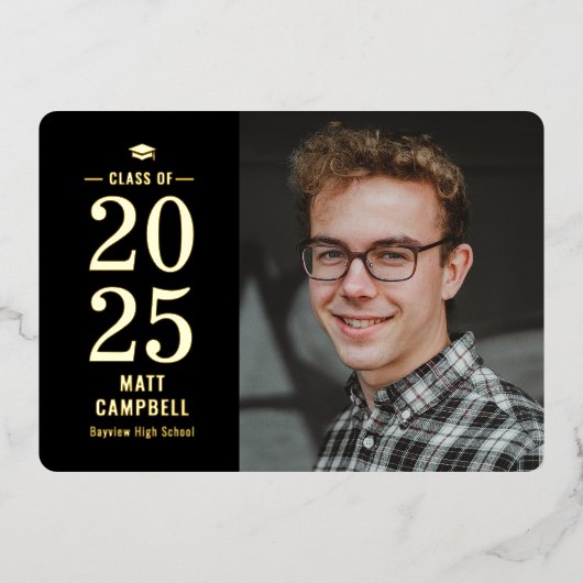 Invitation Foil Invitation Foil Invitat année soli (Recto)