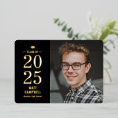 Invitation Foil Invitation Foil Invitat année soli (Debout devant)