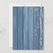 Invitation Foliage de fête d'été (Dos)