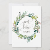 Invitation Foliage Sip et voir (Dos)