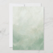 Invitation Foliage tropical Fête des mariées géométrique mode (Dos)