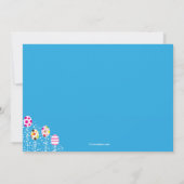 Invitation Folies d'Oeufs de Pâques (Dos)