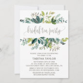 Invitation Folift Bridal Tea Party (Devant)