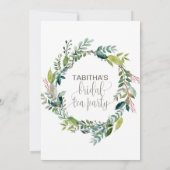 Invitation Folift Bridal Tea Party (Dos)