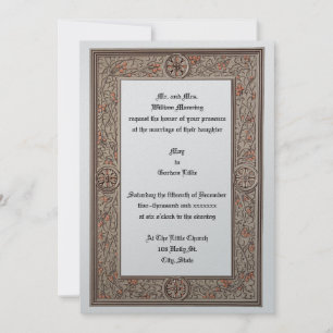 Invitation Folithe et baies de l'époque victorienne par Anton