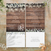 Invitation Folitique Rustique Mason Jarres Tout En Un Mariage