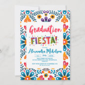 Invitation Folk Art Mexicaine Fiesta Graduation (Devant)
