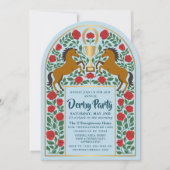 Invitation Folk Horse Racing Derby Day Party Arch (Devant)