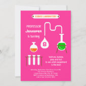 Invitation folle de fête d'anniversaire de (Devant)